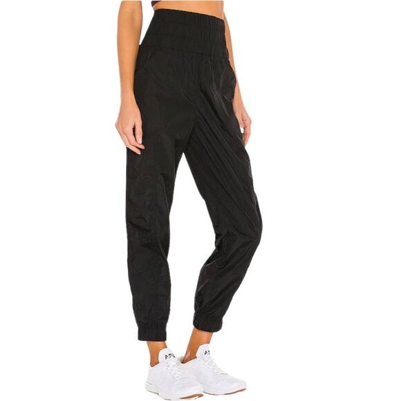 Free People Pants - Free People Small Black Way Home Jogger